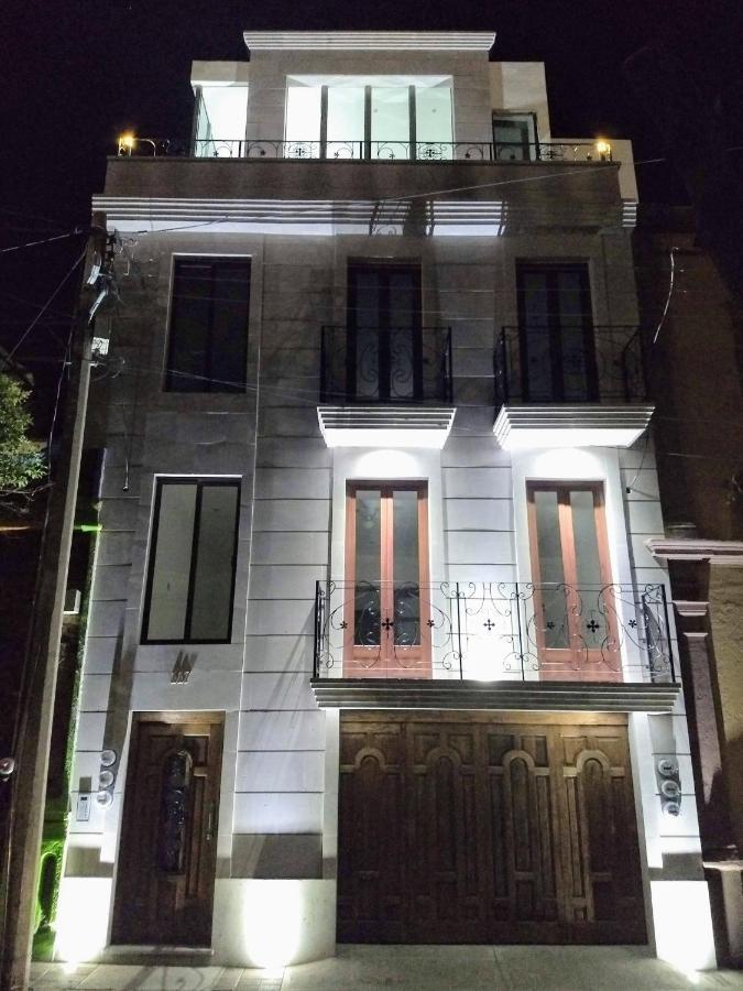 En El Centro 3 Hermoso Loft Familiar Ac Wifi 300 Mbps Агуаскальентес Экстерьер фото